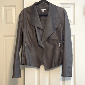 Bar 111 Faux Leather & Suede Jacket